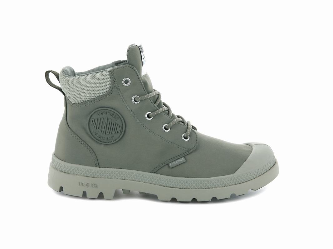 Palladium Pampa Lite + Cuff Wp Damen Stiefel Wasserdicht HellGrün ||167235-NWE||